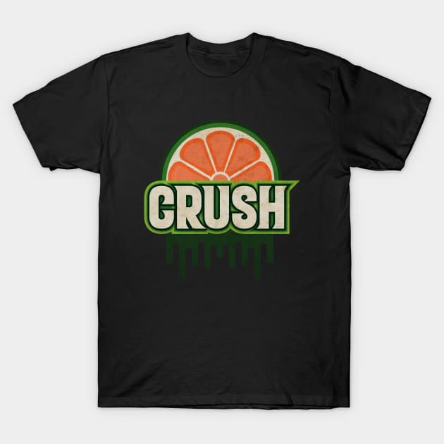 Vintage Green Crush T-Shirt by CTShirts